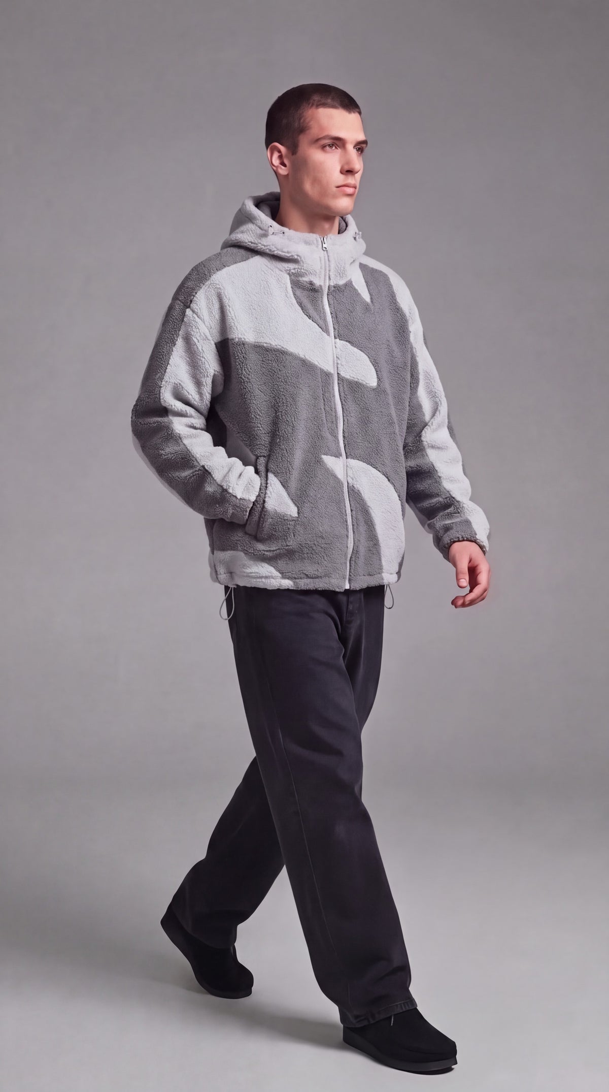 Grey Smoke Fleece
