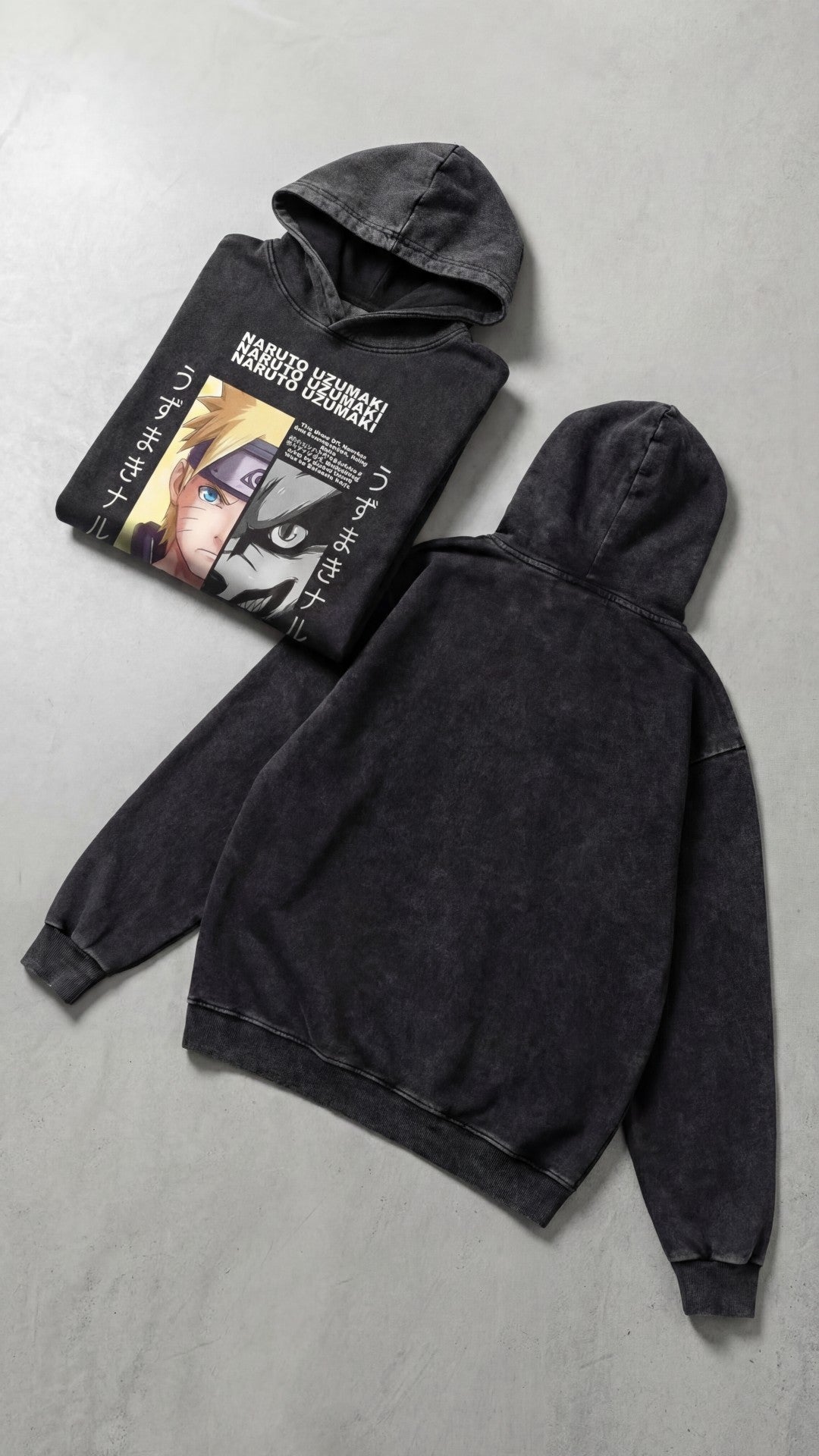 Sweat à capuche Naruto X Kurama 