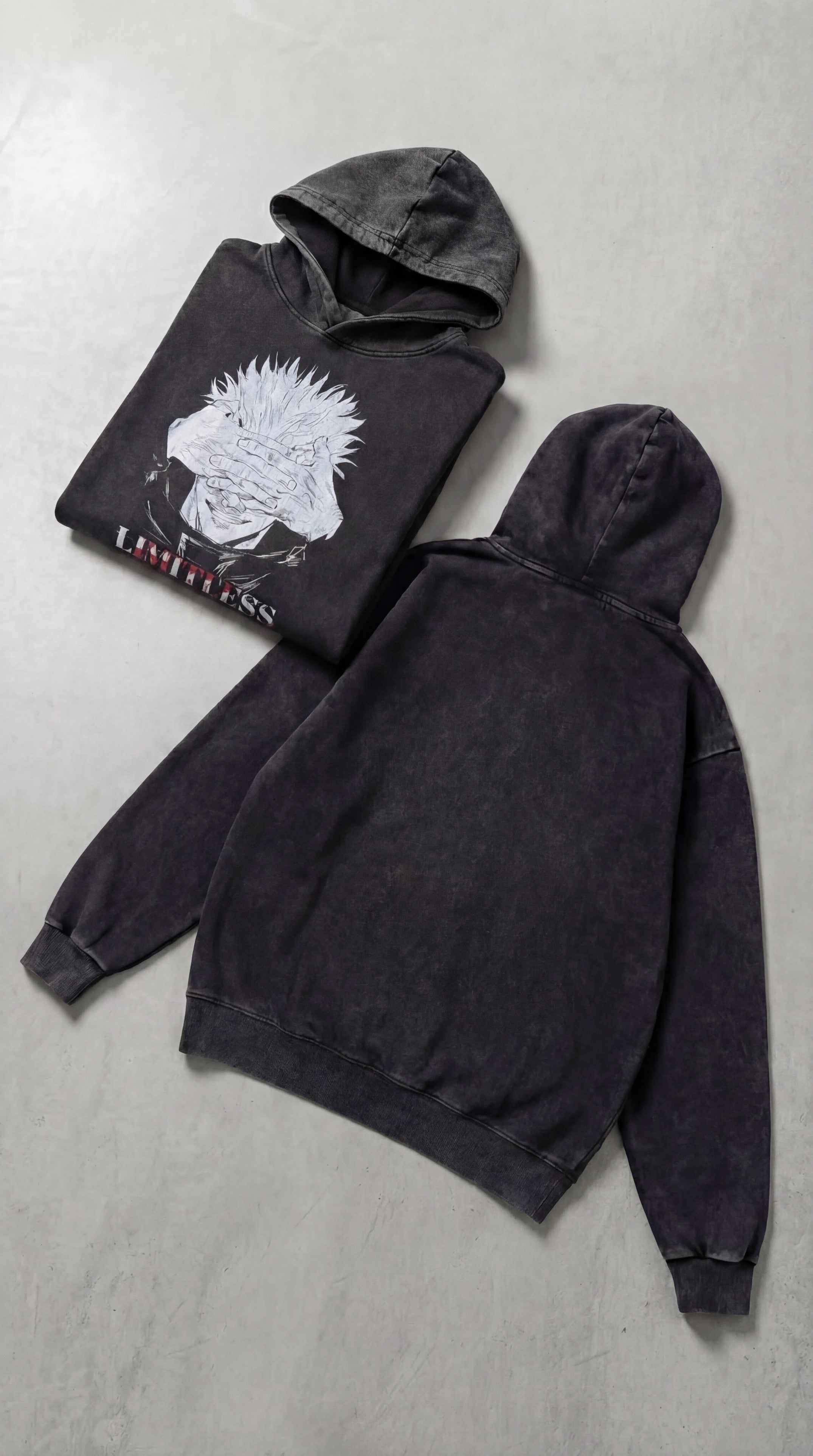 Sweat à capuche Satoru Gojo X Limitless